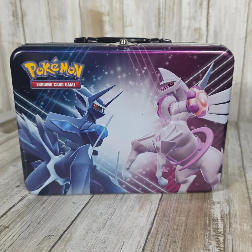 Pokemon TCG Collector Chest Tin Origin Forme Dialga Palkia Storage Case 2022